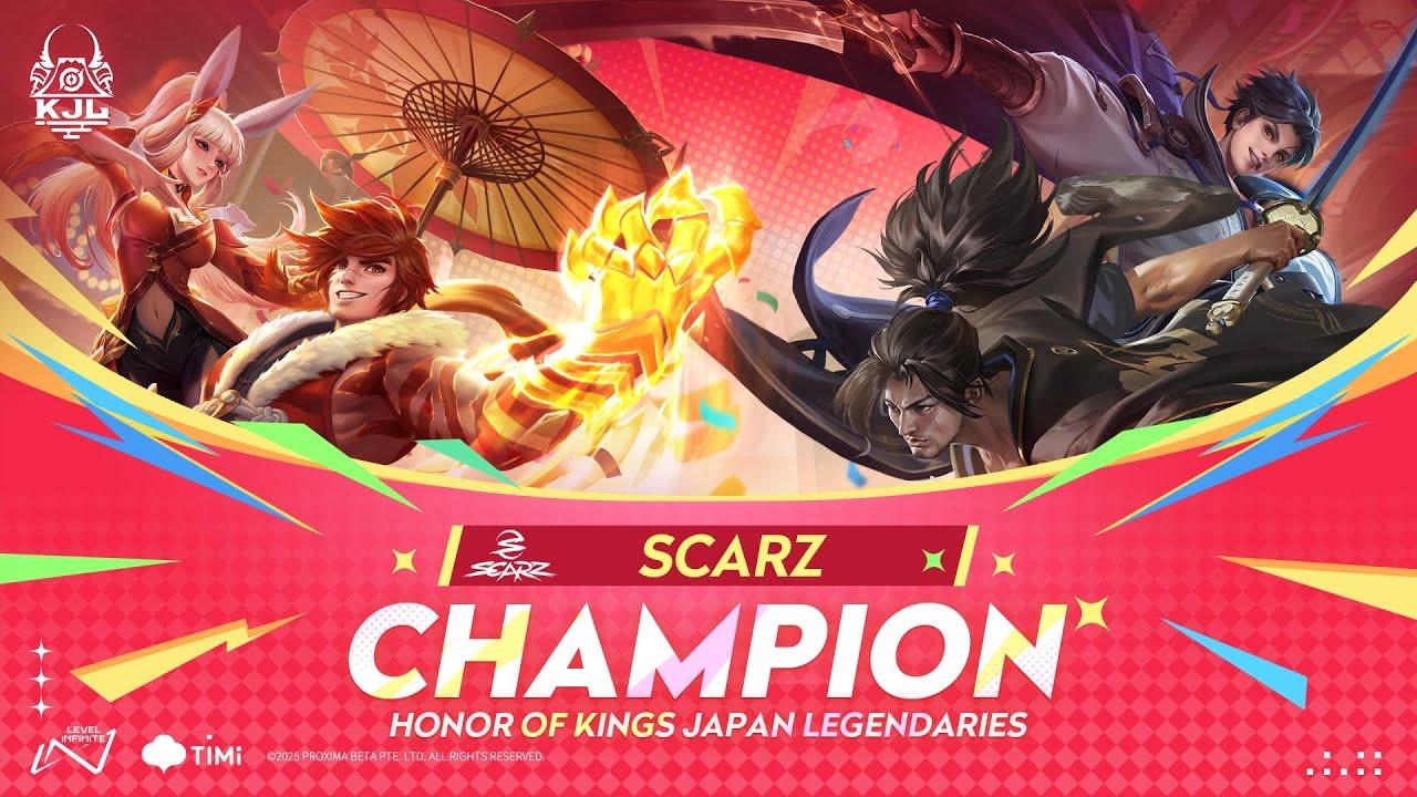 【KJL】Honor of kings Japan Legendaries 準決勝＋決勝戦