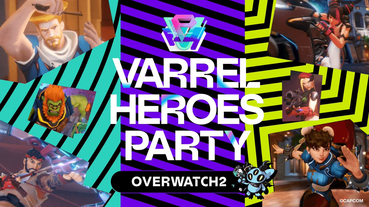 VARREL HEROES PARTY OVERWATCH 2